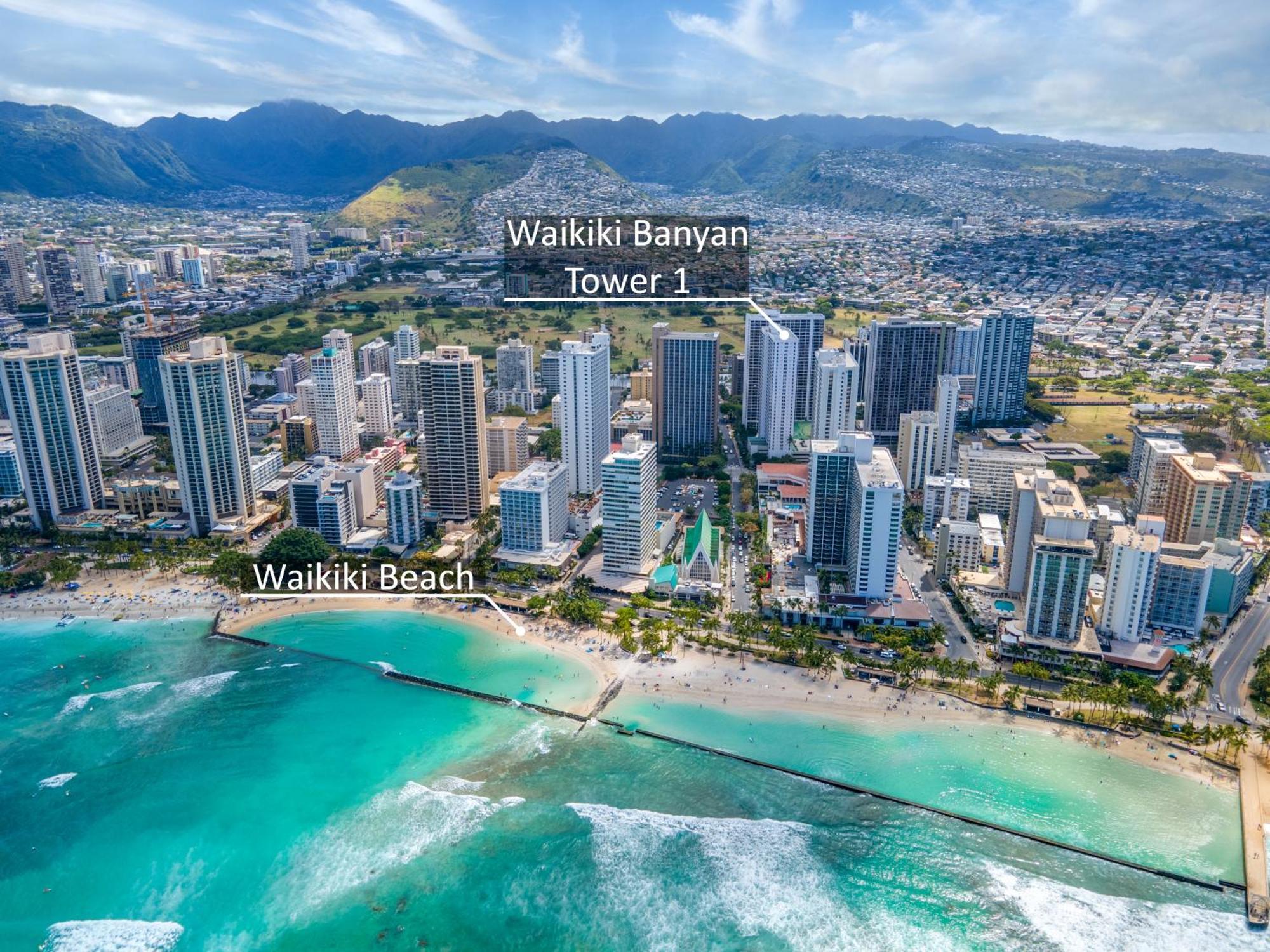 Great Ocean View Condo, Near Beach With Free Parking! Honolulu Luaran gambar