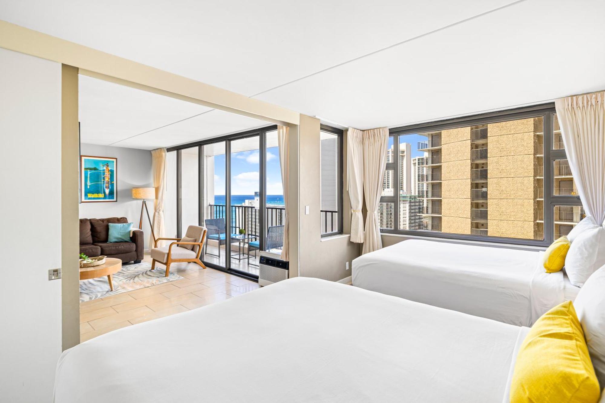 Great Ocean View Condo, Near Beach With Free Parking! Honolulu Luaran gambar