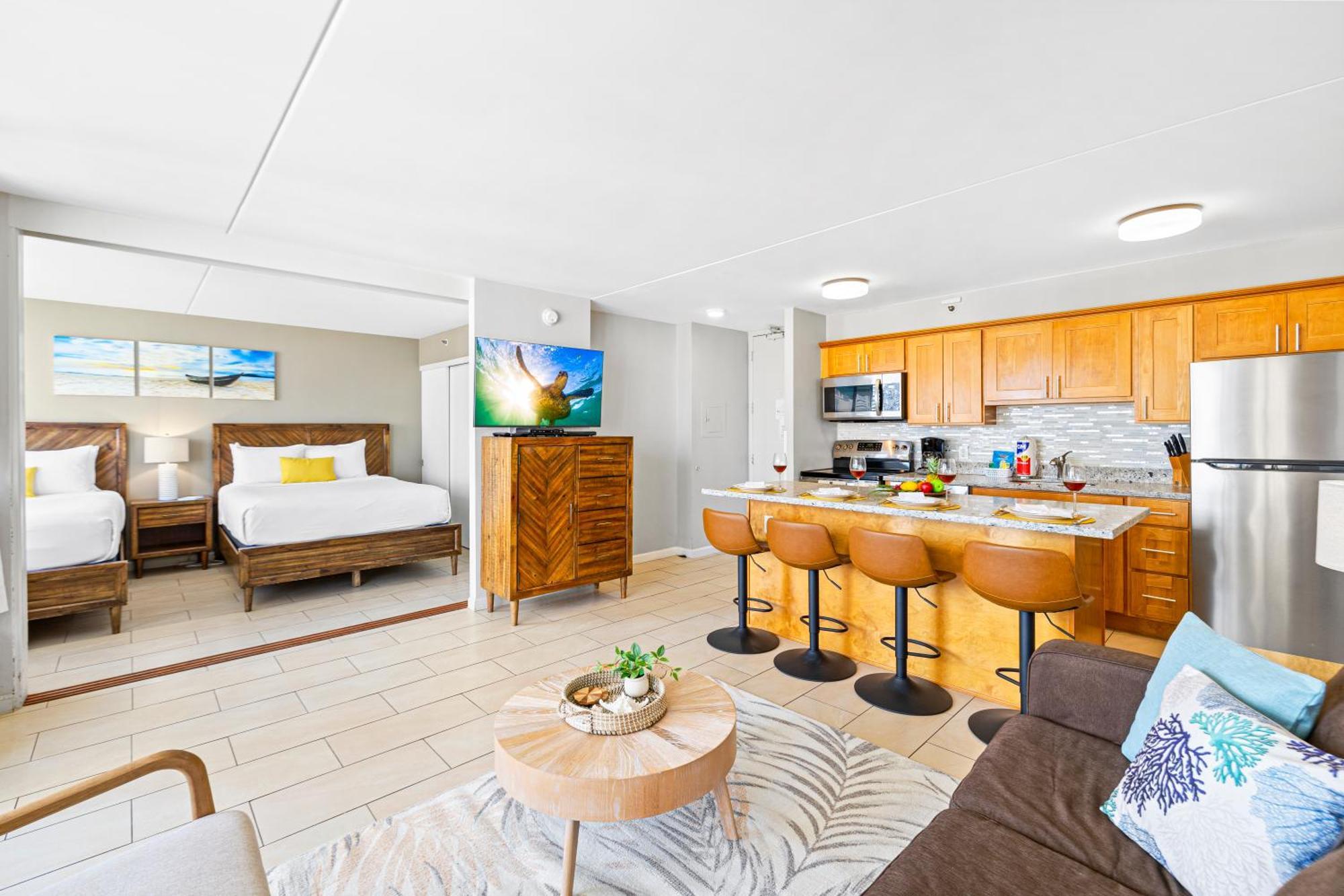 Great Ocean View Condo, Near Beach With Free Parking! Honolulu Luaran gambar