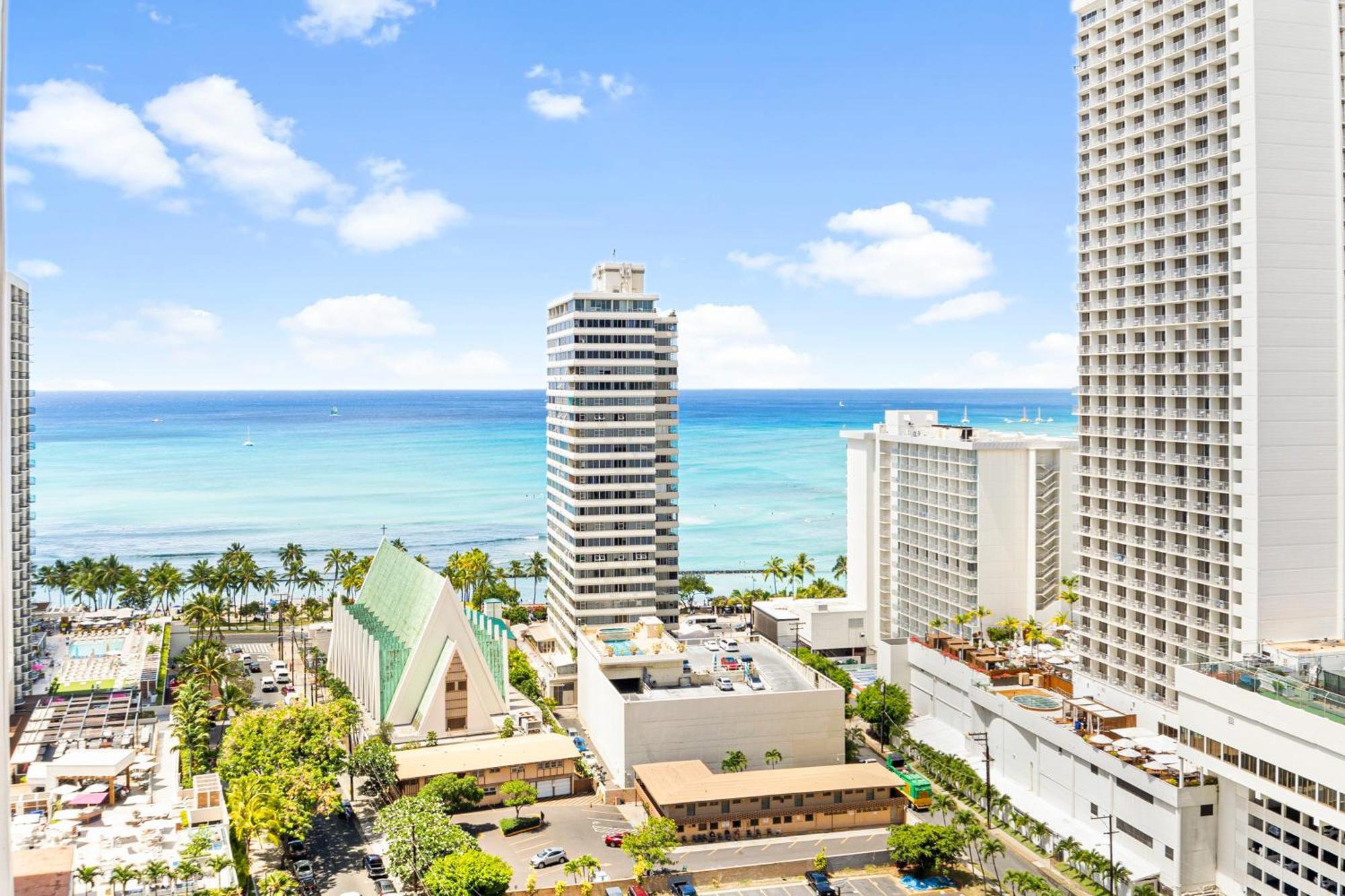 Great Ocean View Condo, Near Beach With Free Parking! Honolulu Luaran gambar